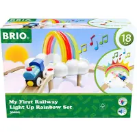 BRIO Schienen - Mein erstes Schienen - Light Up Regenbogen-Set 3 - - One Size - Züge