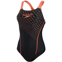 Speedo Damen Badeanzug MEDLEY LOGO MDLT AF BLACK/RED