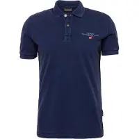 Napapijri Modisches Herren-Poloshirt in Blau mit Stickerei und Logo