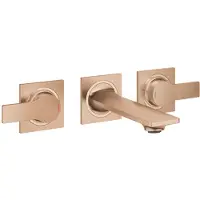 GROHE 3-Loch Waschtischarmatur Unterputz Allure 20189_2 FMS Ausl. 150mm warm sunset gebürstet, 20189 20189DL2