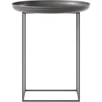 NORR11 - Duke Beistelltisch, Ø 45 x H 52 cm, earth black