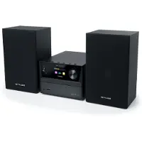 Muse M-70 DBT, Persönlich, Digital, DAB, DAB+, FM, PLL, 40 W, Klassisch, Flach, Jazz, Pop, Rock, 2-Wege