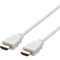 Deltaco HU-20A-R HDMI cable HDMI Type A (Standard) White