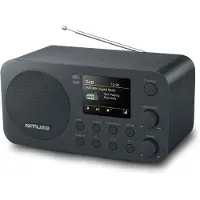 Muse M-128 DBT, Tragbar, DAB, DAB+, FM, PLL, 5 W, TFT-LCD, 7,11 cm (2.8"), Schwarz