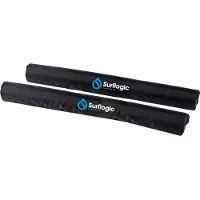 Surflogic Runder Gepolsterter Dachträger-schutz Schwarz 70 cm Schwarz 70 cm