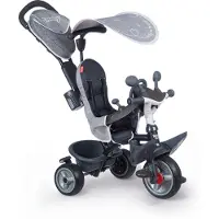 Smoby Dreirad Baby Driver Plus Grau