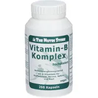 The Nutri Store Vitamin B Komplex hochdosiert Kapseln 2x 2x200 St