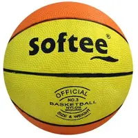 Softee Basketballball Nylon Gelb/Orange