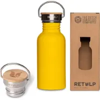 Retulp Urban Trinkflasche - Happy Yellow - 500 ml