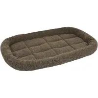 Flamingo Kissen Sherpa - Rechteck - Braun - 85,5 x 51 x 8 cm