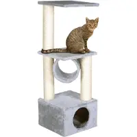 Magic Cat Ruheplatz Tamara grau 36x36x109cm