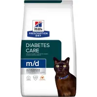 Hill's Pet Nutrition m/d Diabetes Care mit Huhn - Sparpaket: 3 x 3 kg
