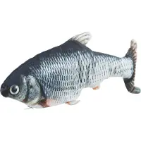 Trixie Wriggle fish Catnip Katzenspielzeug 30 cm USB wiederaufladbar