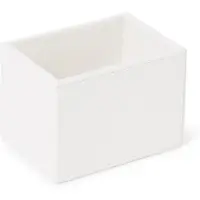 DECOR WALTHER Aufbewahrungsbox Brownie UB Weiß