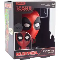 Marvel Deadpool Icon Light BDP, Umgebungsbeleuchtung, Mehrfarbig, Kunststoff, Badezimmer, Kinderzimmer, Akku, AAA