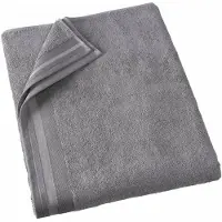 De Witte Lietaer Badehandtuch Contessa Steel Grey (100 x 150 cm)