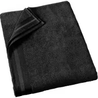 De Witte Lietaer Badehandtuch Contessa Black (100 x 150 cm)