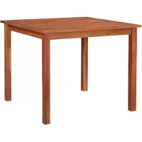 vidaXL Gartentisch 85x85x74 cm Massivholz Akazie