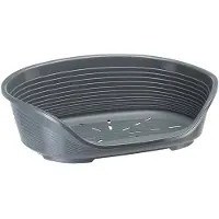 Ferplast SIESTA DELUXE Korb Größe 6 - 70,5 x 52 x 23 cm - Schwarz -