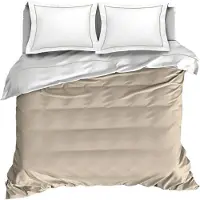 De Witte Lietaer bettbezug Bumblebee200 x 220 cm Baumwolle taupe