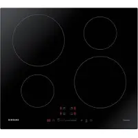 Samsung NZ64M3707AK, Schwarz, Integriert, Zonen-Induktionskochfeld, Glaskeramik, 4 Zone(n), 4 Zone(n)