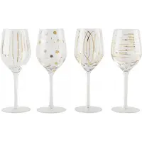 MIKASA - Cocktail-Toasting-Gläser, 290 ml, 4er-Set.