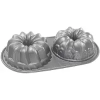 Nordic Ware Kuchenform heraldische Lilie Doppelform