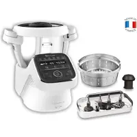Moulinex HF80CB10 Companion XL Multifunktionsroboter-Kochschüssel 4.5L 12 Automatikprogramme 1550W