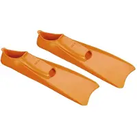 Beco Flossen Gummi unisex orange Größe 38-39