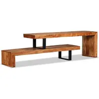 vidaXL TV-Schrank Massivholz Akazie