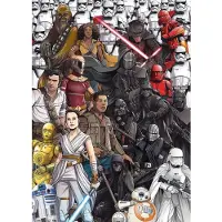 Komar Vliestapete "Digitaldruck Vlies - Star Wars Retro Cartoon - Größe 200 x 280 cm" bedruckt glatt Kinderzimmer