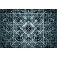 Komar Vliestapete "Vlies - Matrix - Größe 368 x 248 cm" bedruckt glatt Wohnzimmer, Schlafzimmer