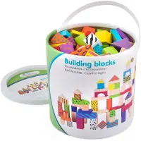 New Classic Toys Building blocks in a drum - fantasy, 1,5 Jahr(e)