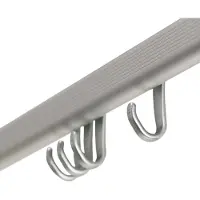 Sealskin Duschvorhangstange Easy Roll Mat Aluminium