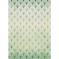 Overig Vliestapete "Digitaldruck Vlies - Écailles - Größe 200 x 280 cm" bedruckt glatt Wohnzimmer, Schlafzimmer