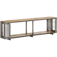 vidaXL TV-Schrank 150x30x40 cm Massivholz Mango