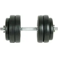 vidaXL Hantel Set 15 kg