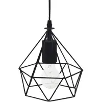 Atmosphera Jj1766 Hanging Lamp Schwarz