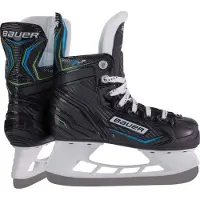Bauer Eishockey-Schlittschuhe X-LP Skate Yth R Black Blue-Schuhgröße 32