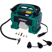 Vonroc Kompressor 20V - 12V | Exkl. Akku und Ladegerät