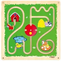 Vigatoys Viga Wandspielzeug - Track & Trace