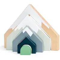 Tender Leaf Toys Mountain pass stack, 3 Jahr(e), Blau, Grün, Holz, Holz