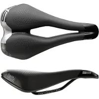 Selle Royal Selle Italia S5 Superflow, Fahrradsattel, Straßenrennen, Unisex, Schwarz, Muster, Halbrund