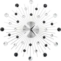 vidaXL Wanduhr mit Quarzwerk Modernes Design 50 cm