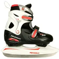 Nijdam Verstellbare Schlittschuhe, Schwarz, 30-33