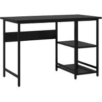 vidaXL Computertisch Schwarz 105x50x72 cm MDF und Metall