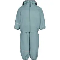 CeLaVi Regenkleidung m. Träger - Recyceltes PU - Blue - - 80 - Regenkleidung