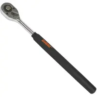 Icetoolz 24053R4 Ratschenschlüssel 1 2 5 mm schwarzes Silber