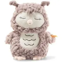 Steiff Kuscheltier Soft Cuddly Friends Ollie Eule Beige (23cm)