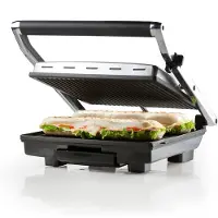 Domo DO9135G, Edelstahl, Edelstahl, Quadratisch, 295 x 265 mm, 0,85 m, 2000 W
